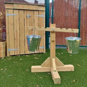 Balance Scales with Buckets