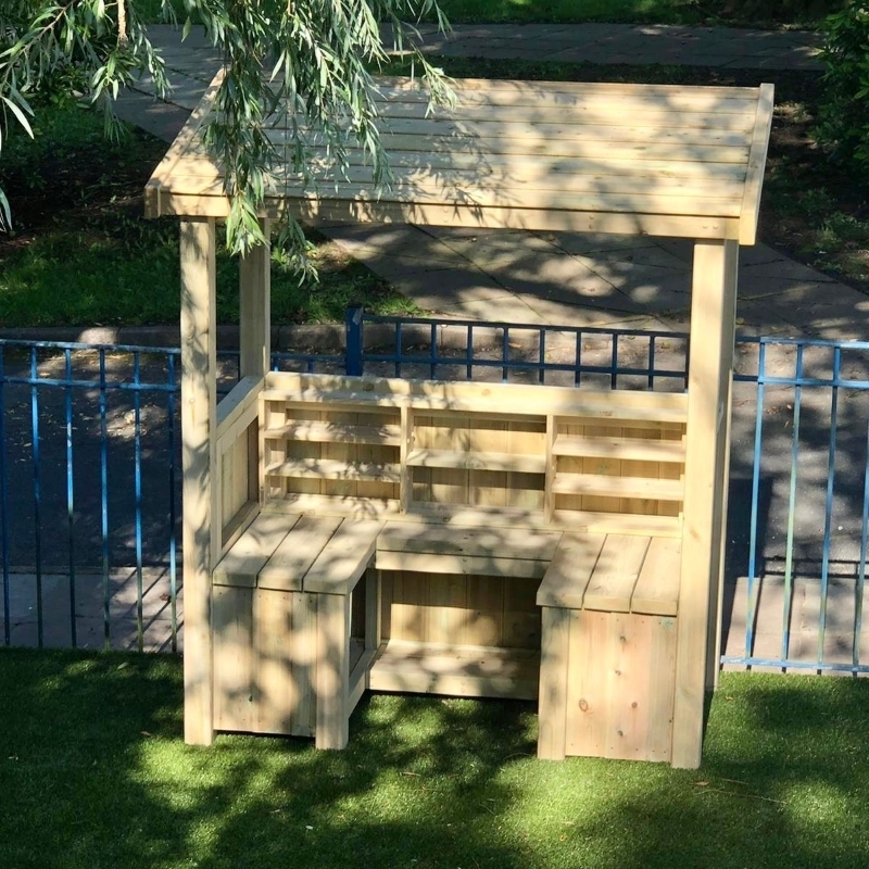 Construction Counter with Roof - Image 4