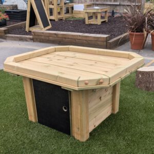 Texture Table with Storage