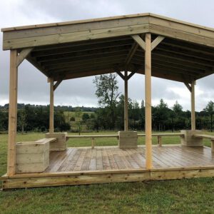 Large Shelter with Apex Roof