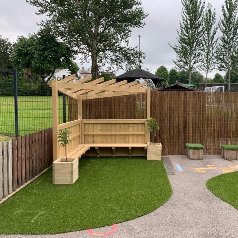 Corner Pergola Seating - Image 2