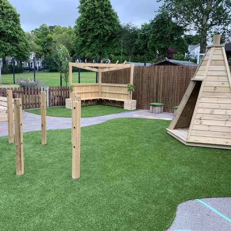 Corner Pergola Seating - Image 4