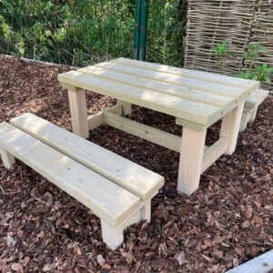 Table and Bench Seating