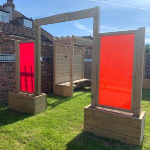 Entrance Archway with Sensory Panels
