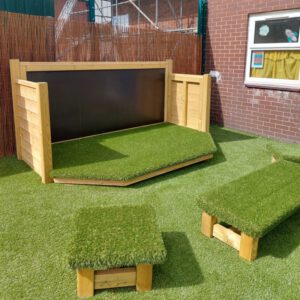 Stage with Mark Making