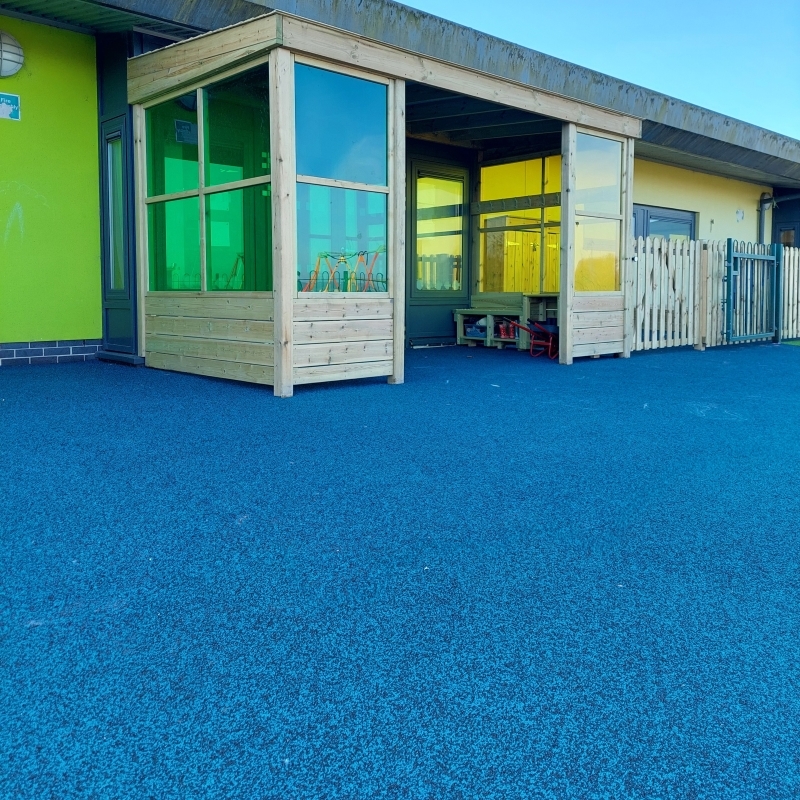 Wetpour