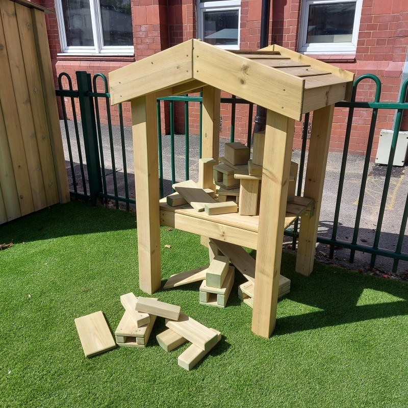 construction construction station with blocks 1